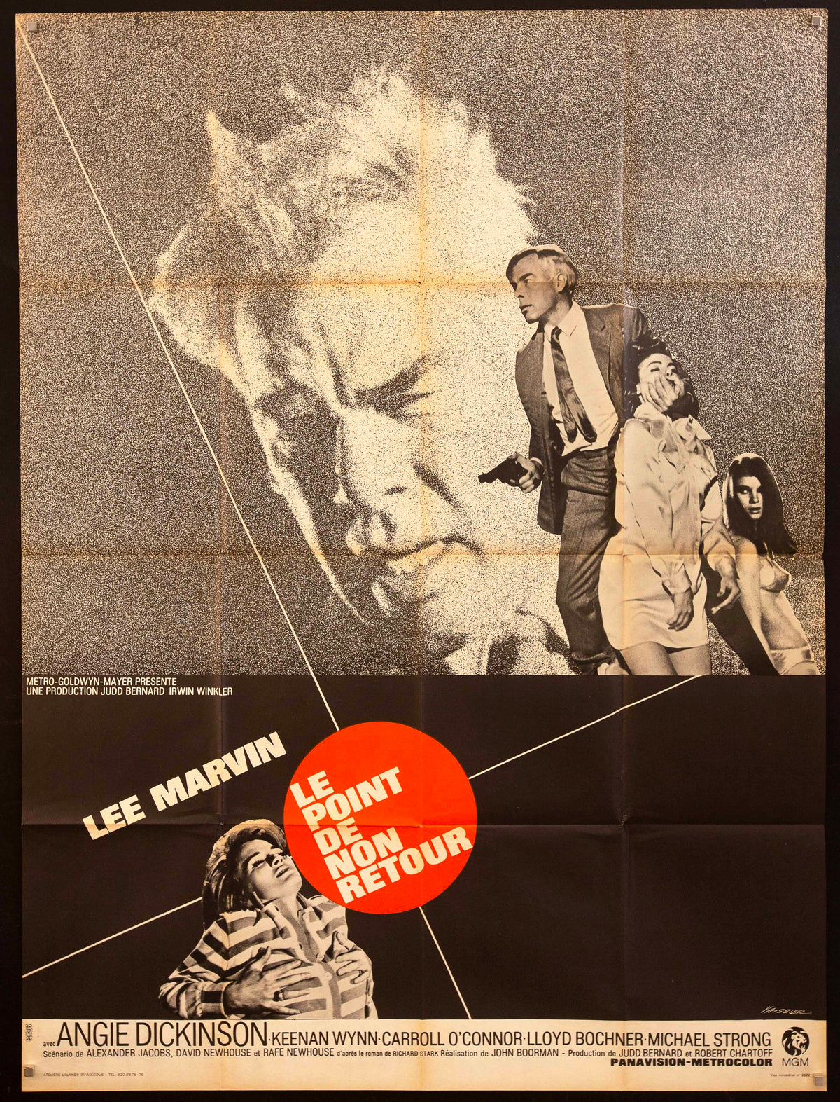 Point Blank Original Vintage Movie Poster