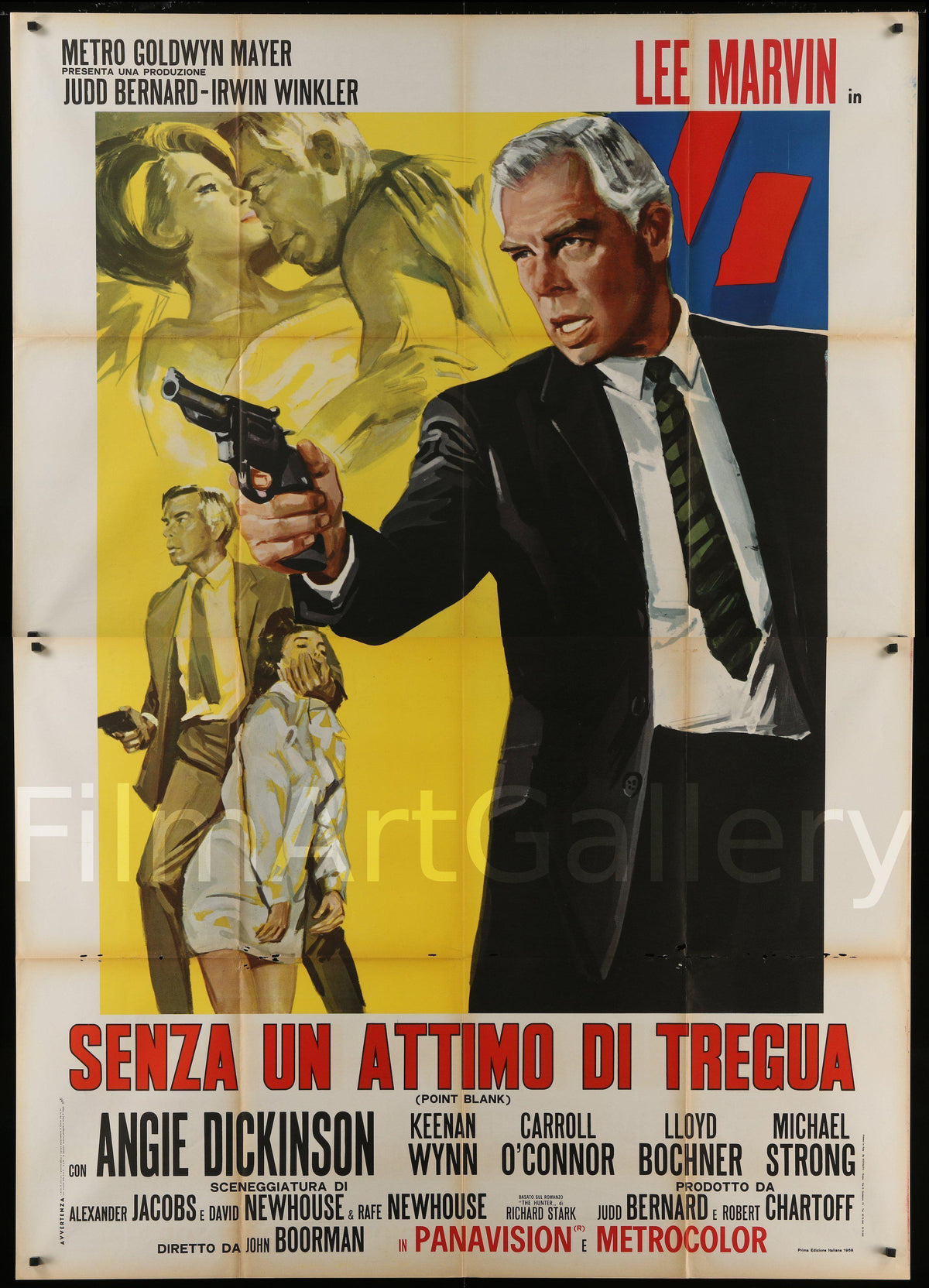 Point Blank Original Vintage Movie Poster