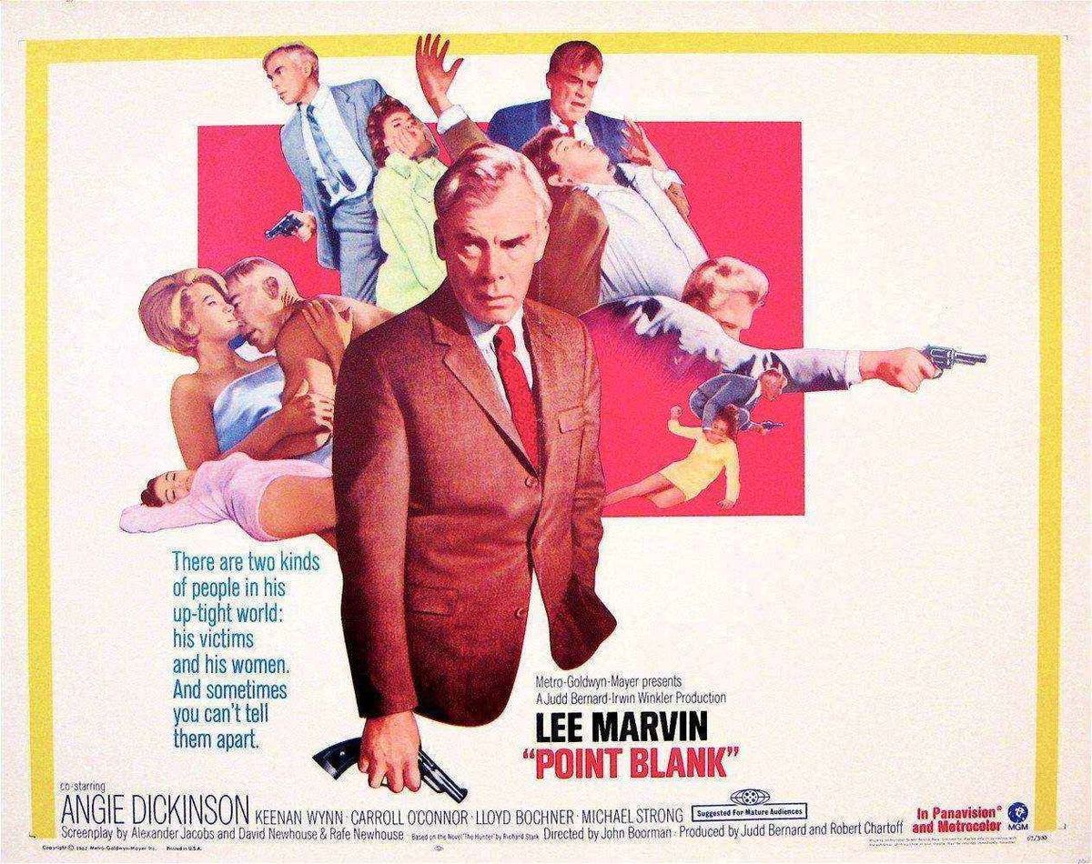 Point Blank Original Vintage Movie Poster