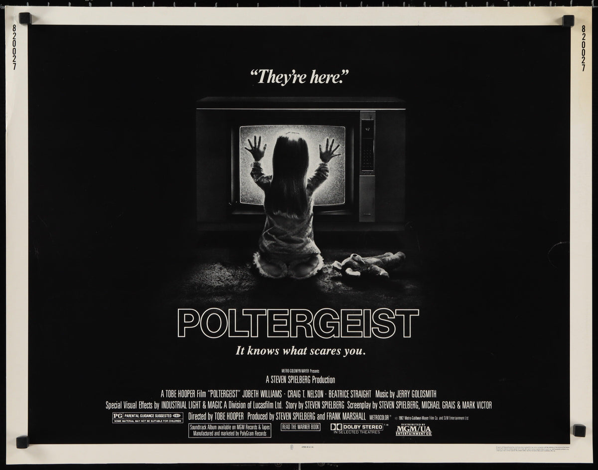 Poltergeist Half Sheet (22x28) Original Vintage Movie Poster