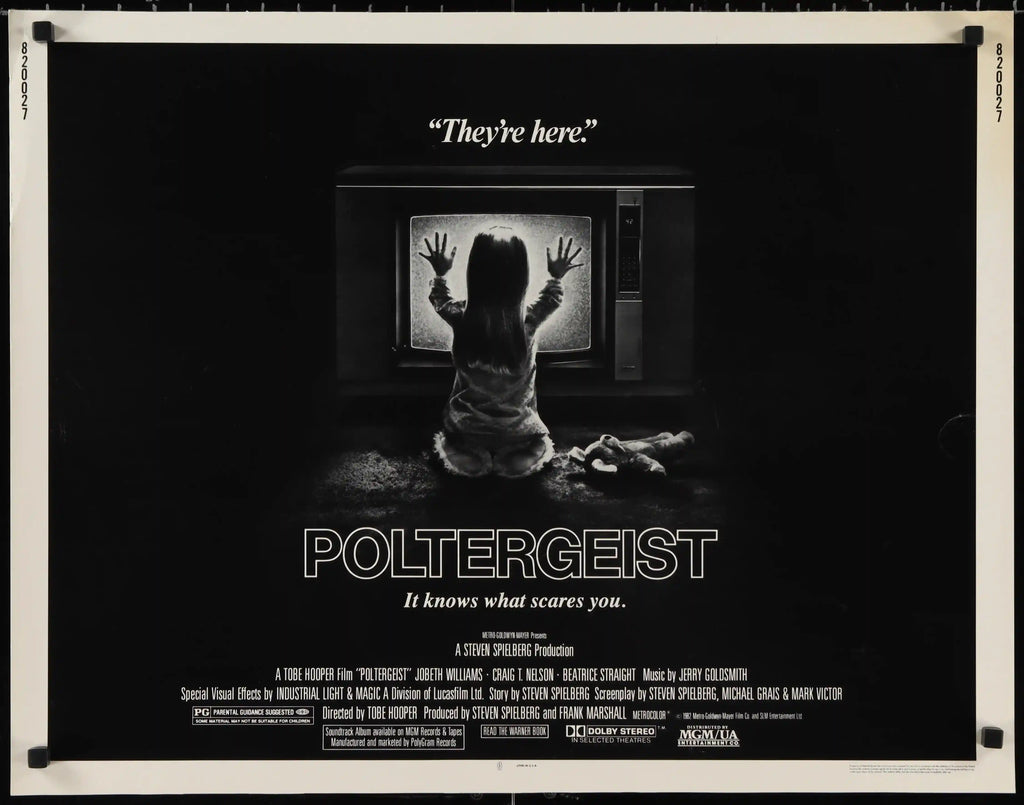 Poltergeist Movie Poster 1982 Half Sheet (22x28)