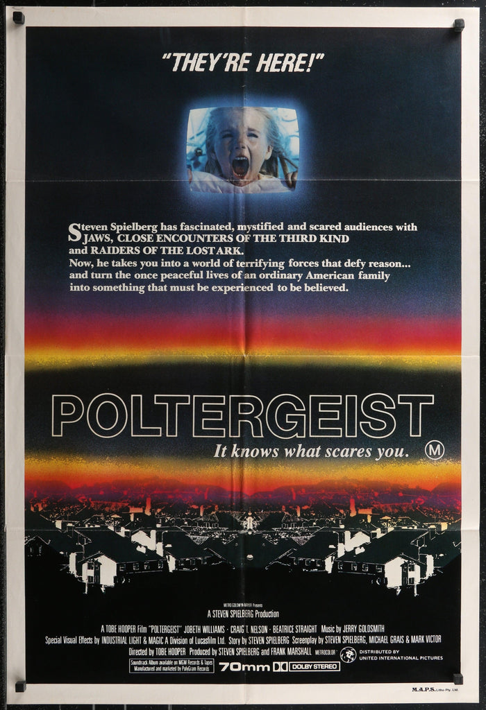 Poltergeist Original Vintage Movie Poster
