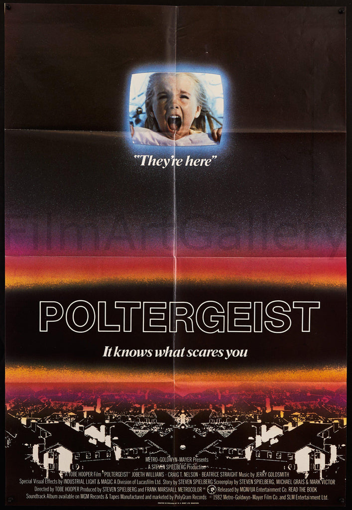 Poltergeist Original Vintage Movie Poster