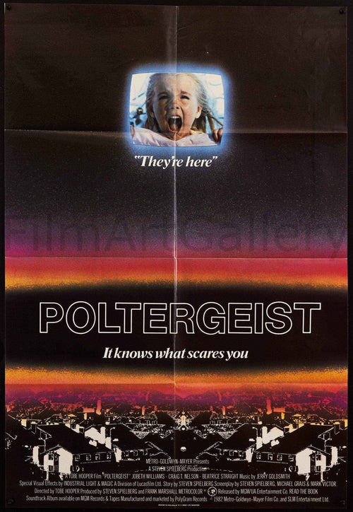 Poltergeist Original Vintage Movie Poster