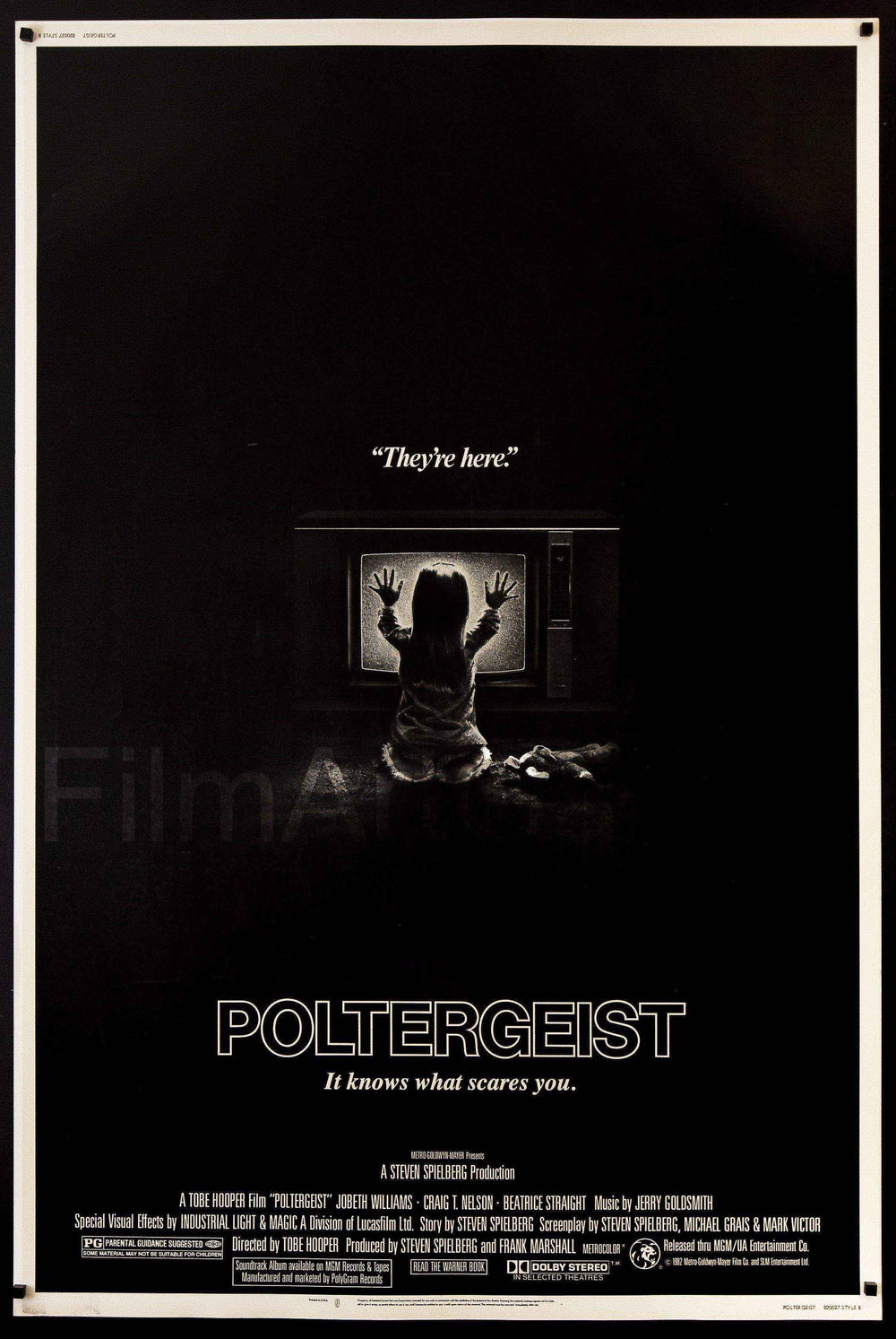 Poltergeist Original Vintage Movie Poster