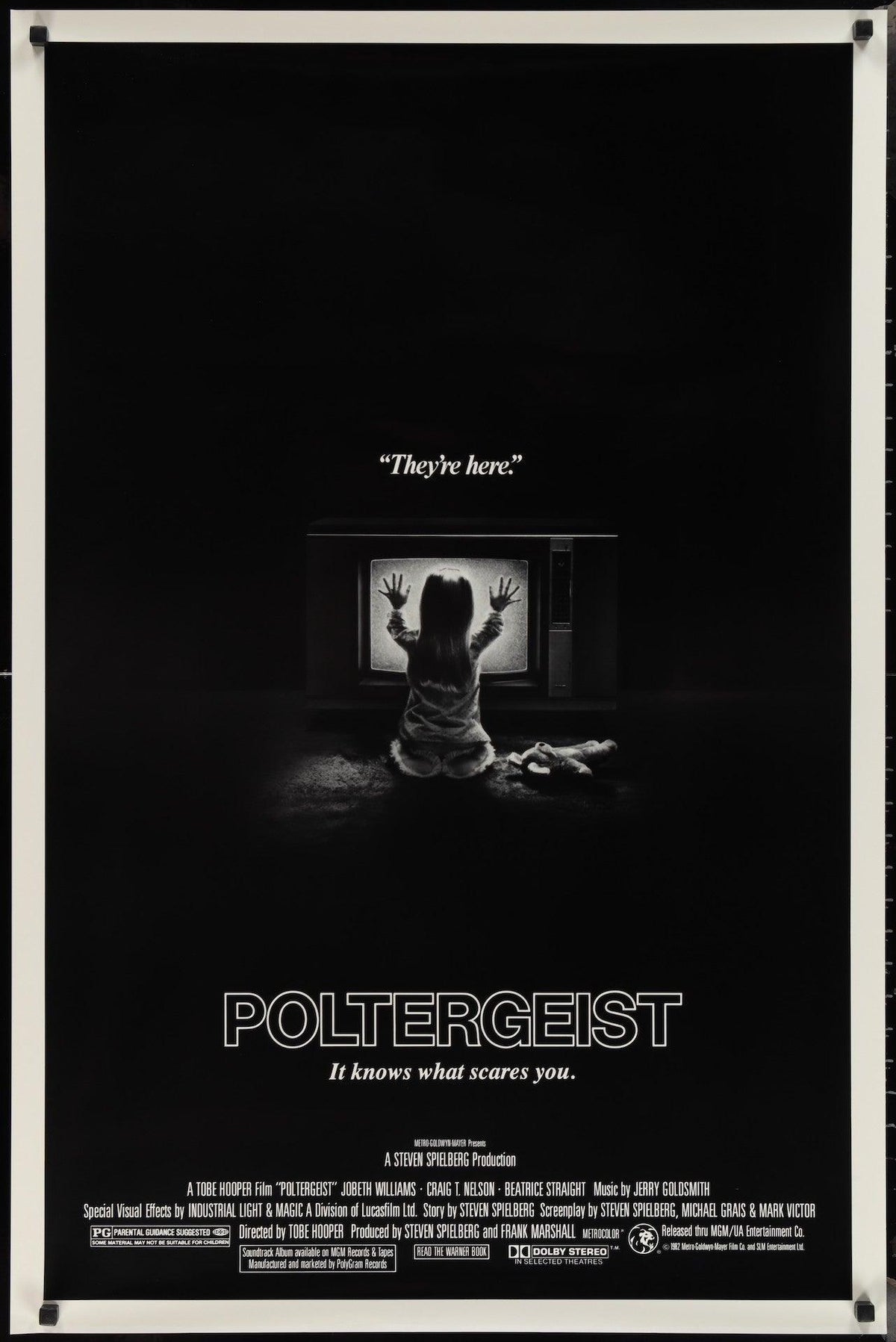 Poltergeist Original Vintage Movie Poster