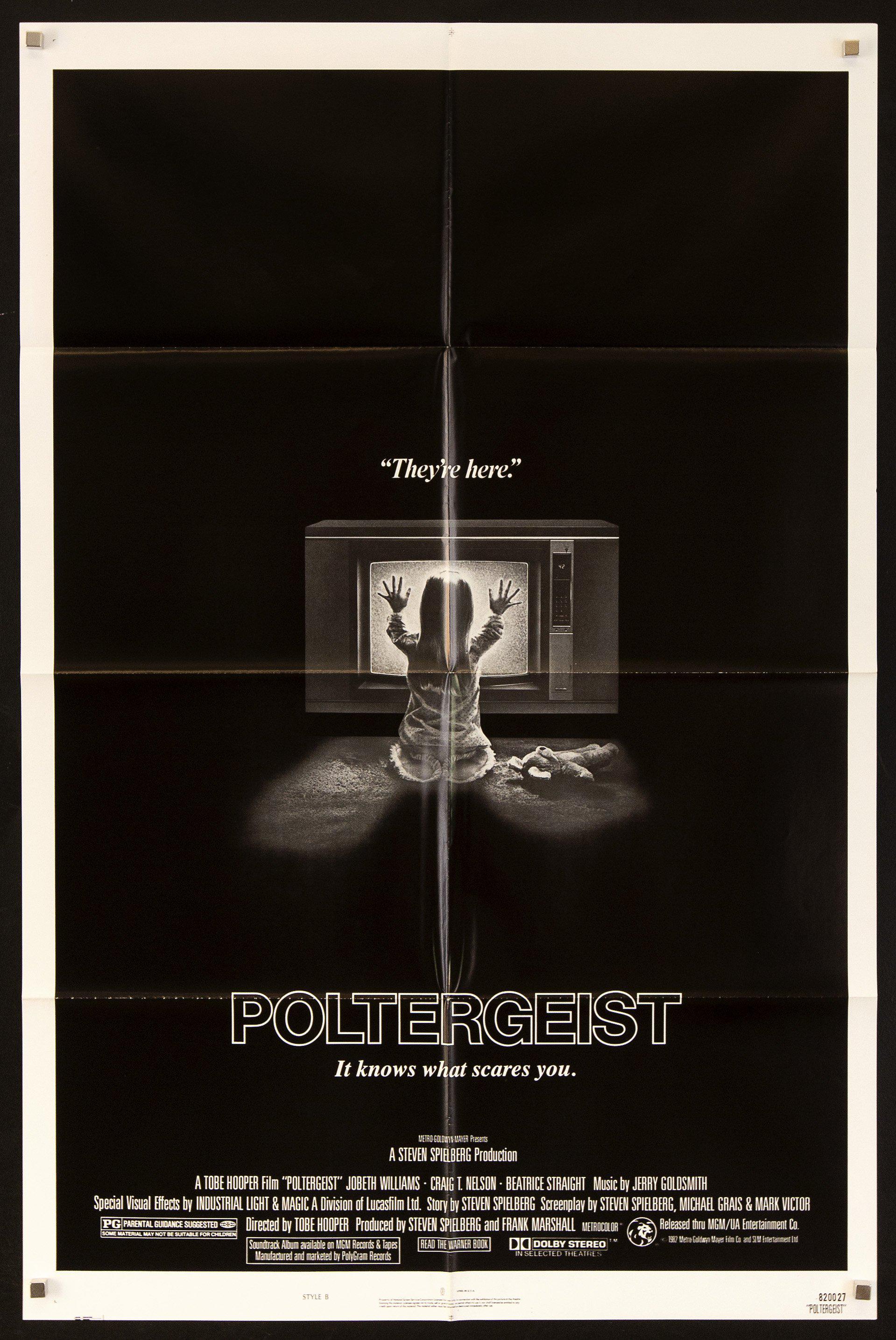 Poltergeist Movie Poster 1982 1 Sheet (27x41)