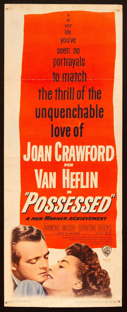 Possessed Original Vintage Movie Poster