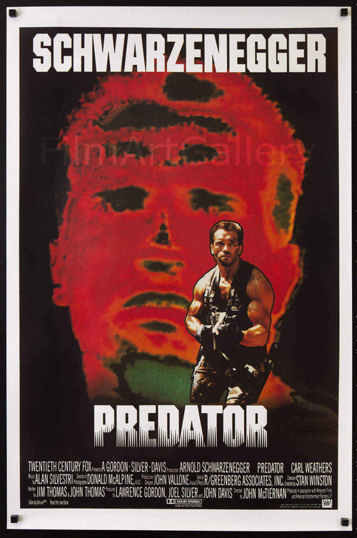 Predator Original Vintage Movie Poster