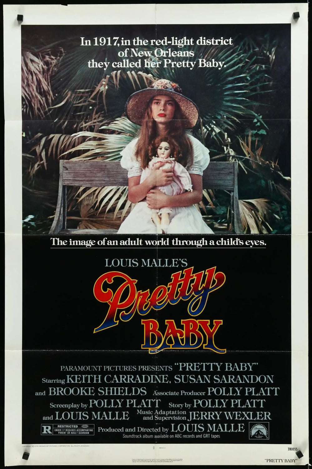Pretty Baby Original Vintage Movie Poster