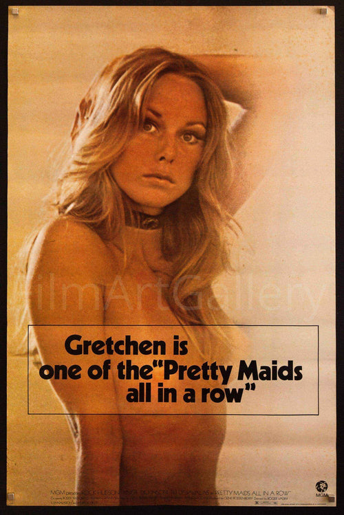 Pretty Maids All in a Row Original Vintage Movie Poster