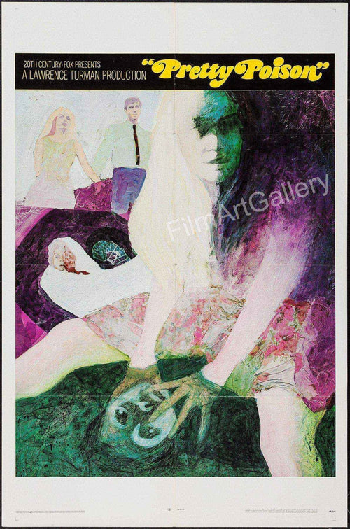 Pretty Poison Original Vintage Movie Poster