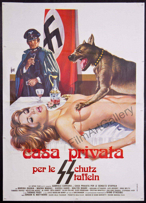 Private House of the SS Original Vintage Movie Poster