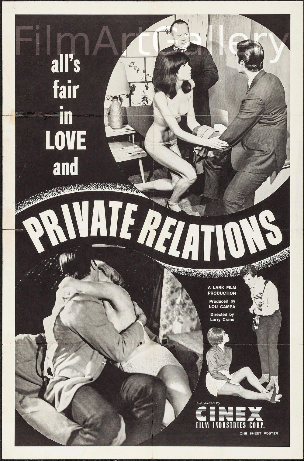 Private Relations Original Vintage Movie Poster