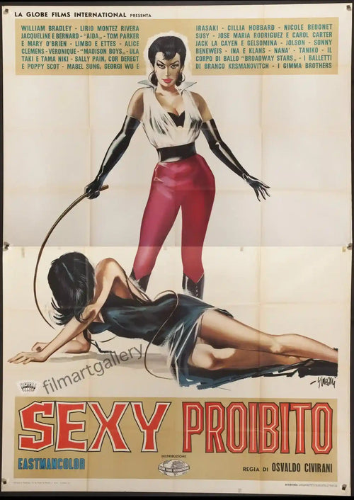 Prohibited Sex (Sexy Proibito) Original Vintage Movie Poster