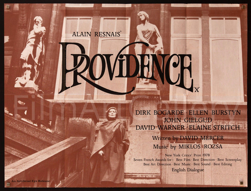 Providence British Quad (30x40) Original Vintage Movie Poster