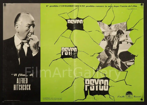 Psycho Original Vintage Movie Poster