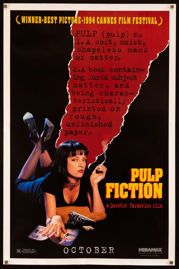 Buy Vintage Pulp Fiction Movie Poster