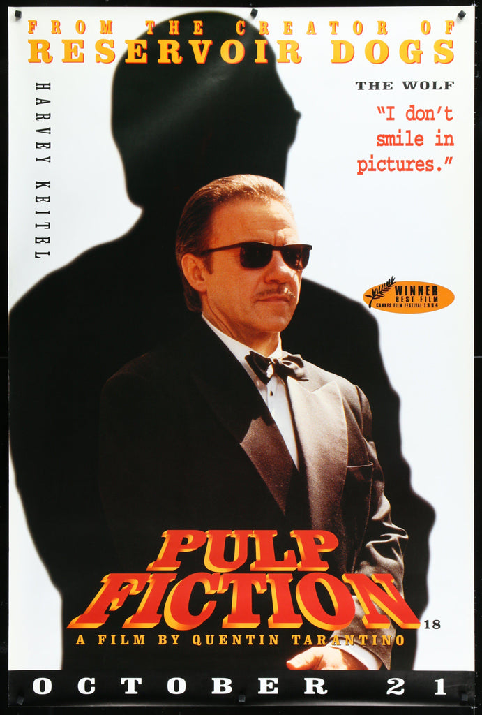Pulp Fiction Original Vintage Movie Poster