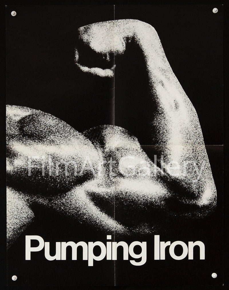 Pumping Iron 17x22 Original Vintage Movie Poster
