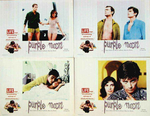 Purple Noon (Plein Soleil) Original Vintage Movie Poster