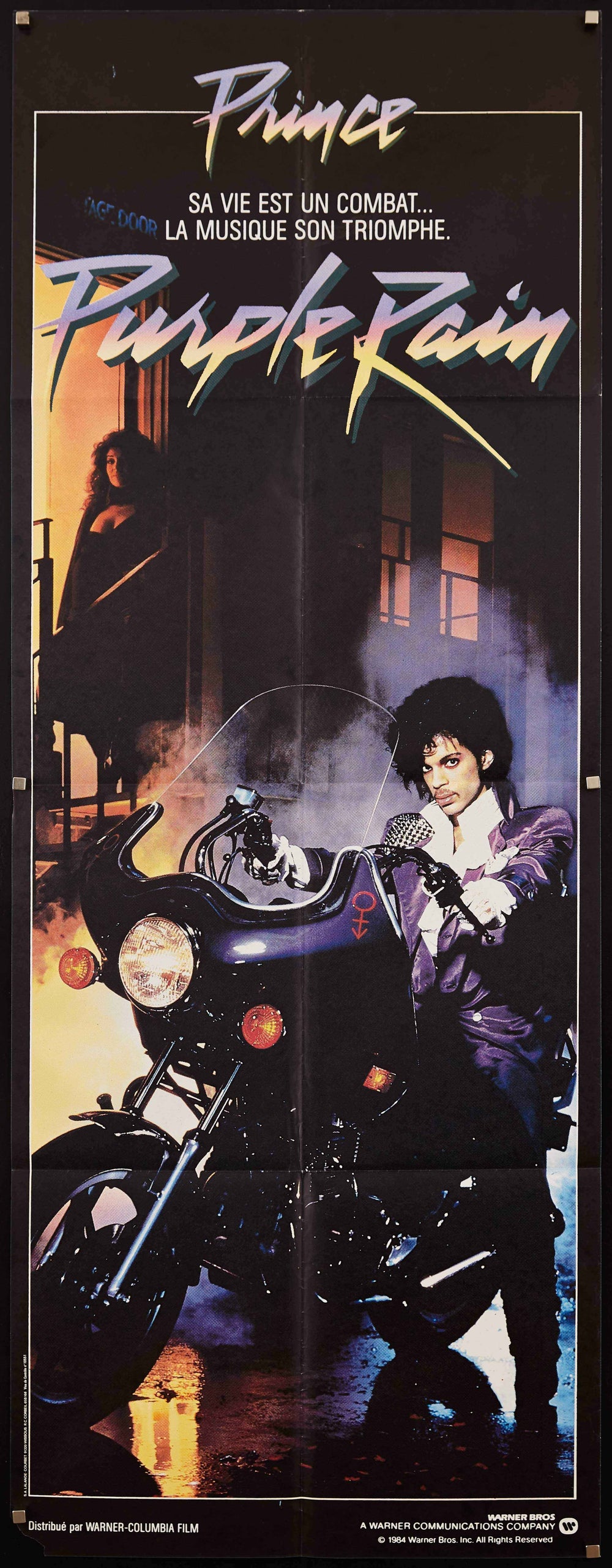 Purple Rain Original Vintage Movie Poster