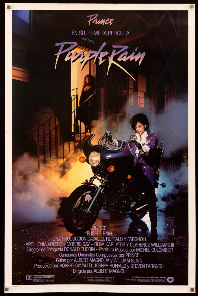 Purple Rain Original Vintage Movie Poster