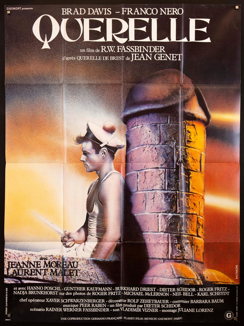 Querelle French 1 panel (47x63) Original Vintage Movie Poster