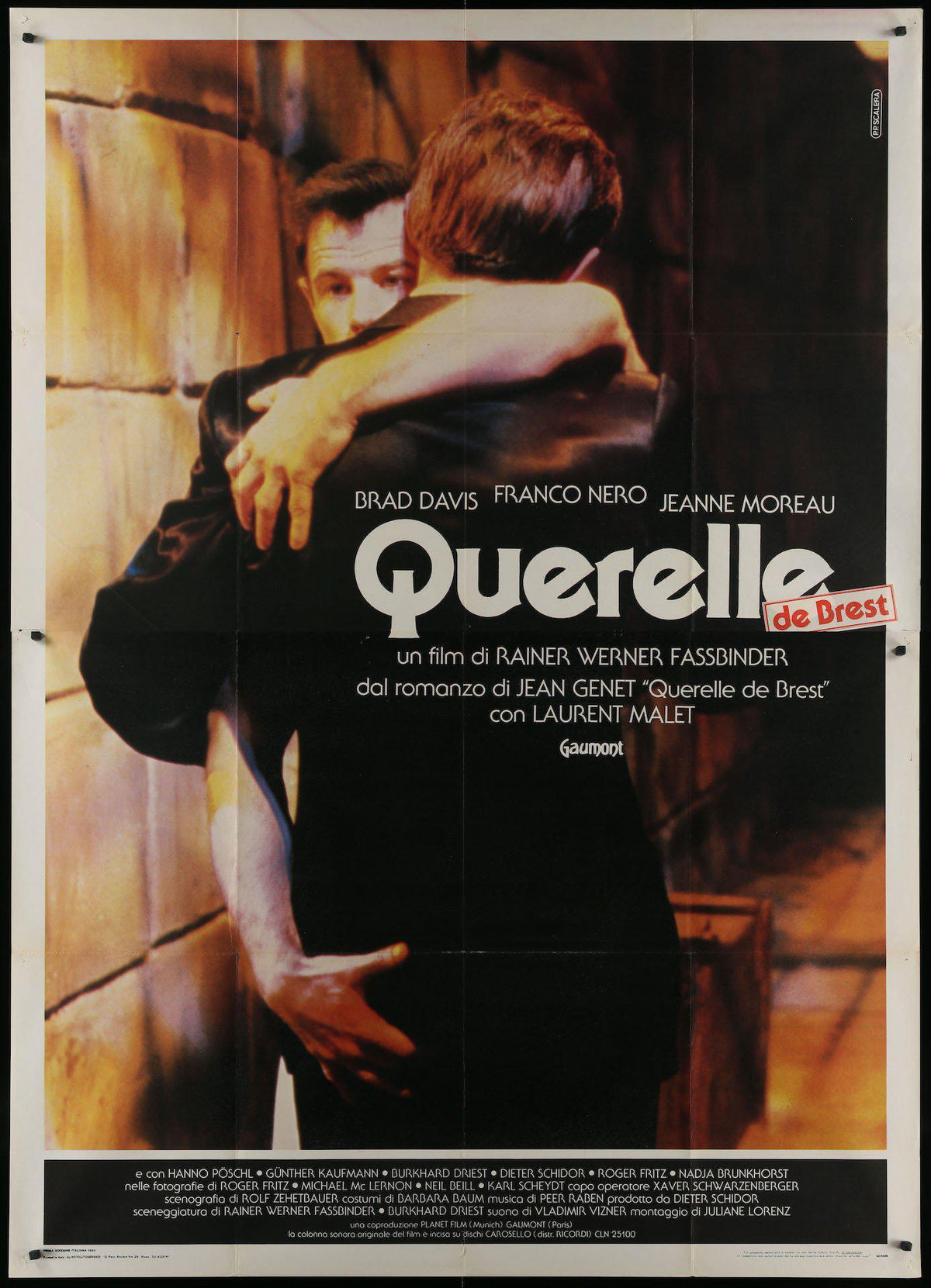 Querelle Italian 4 Foglio (55x78) Original Vintage Movie Poster