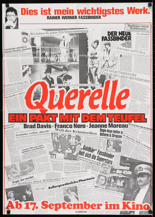 Querelle Original Vintage Movie Poster