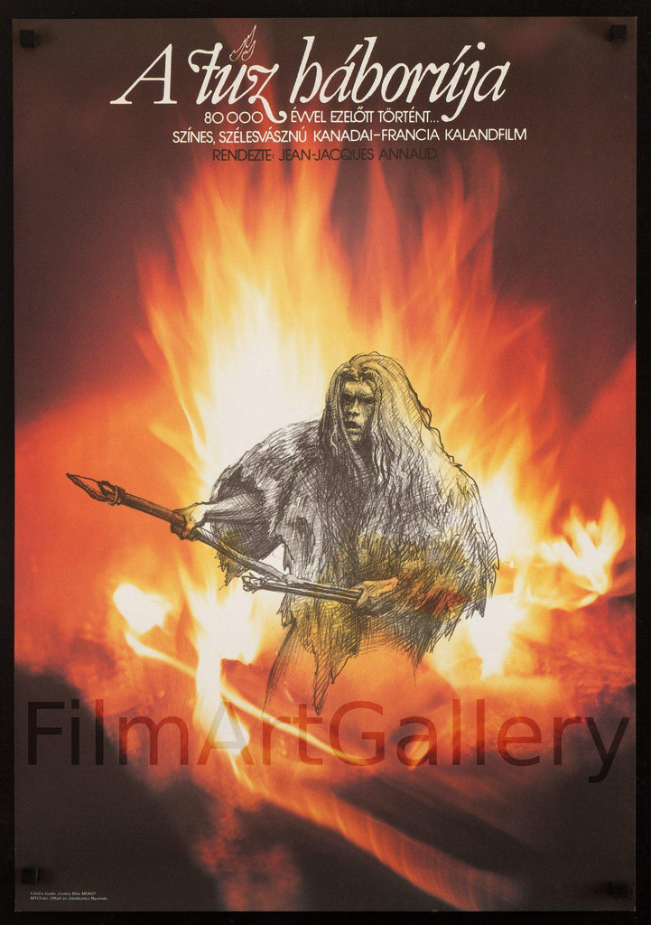 Quest for Fire Original Vintage Movie Poster