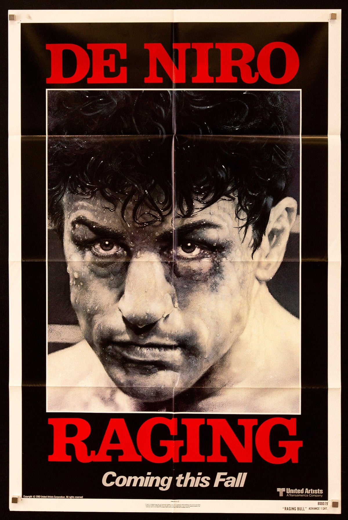 Raging Bull Original Vintage Movie Poster