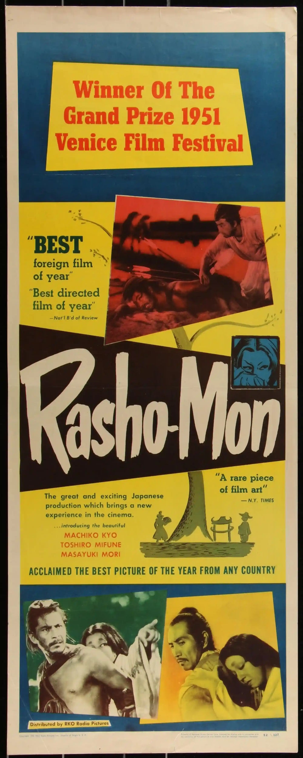 Rashomon Original Vintage Movie Poster