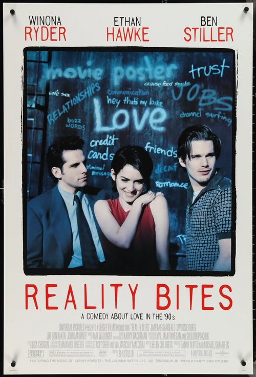 Reality Bites Original Vintage Movie Poster