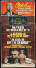 Rear Window 3 Sheet (41x81) Original Vintage Movie Poster