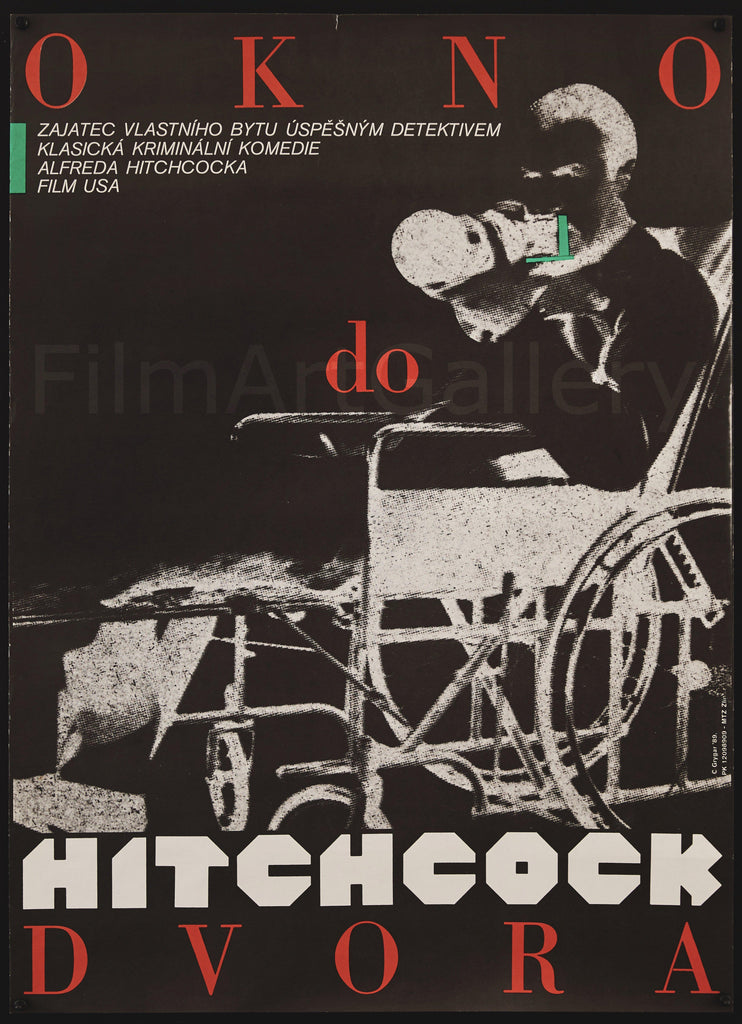 Rear Window Original Vintage Movie Poster