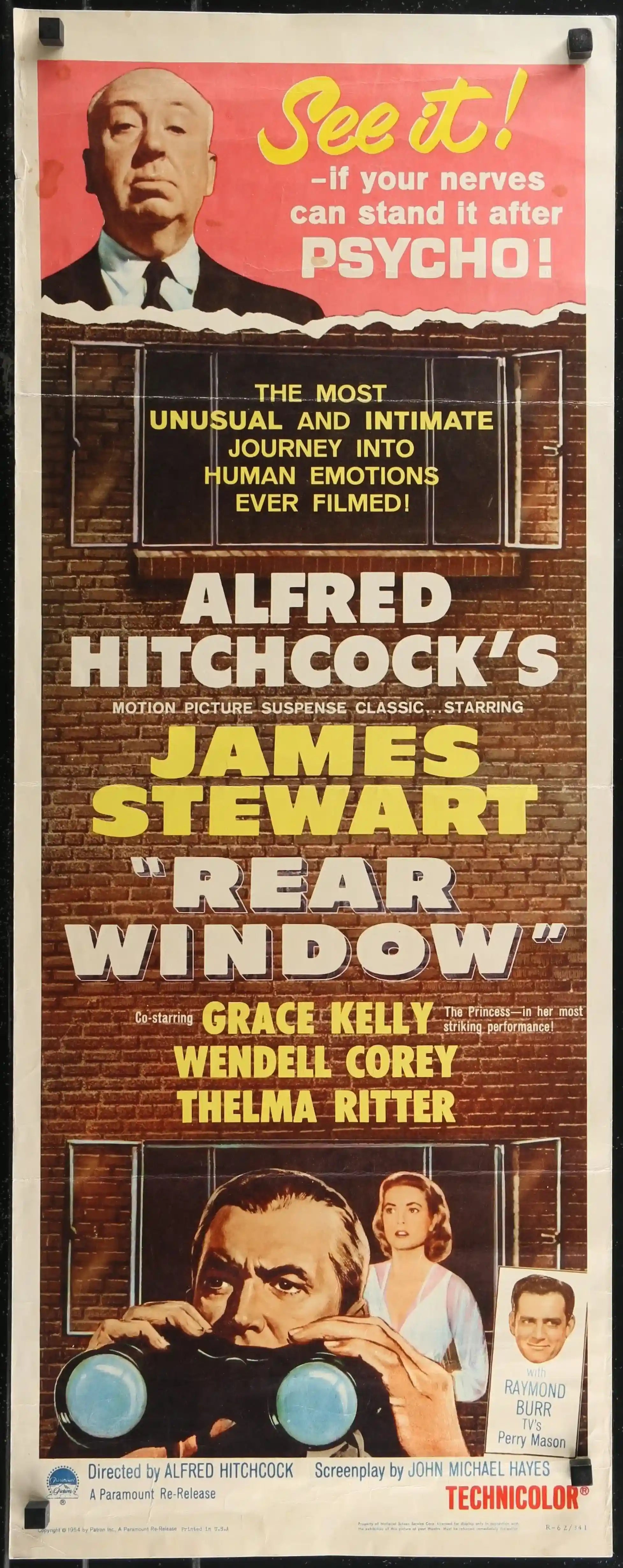 rear window poster original