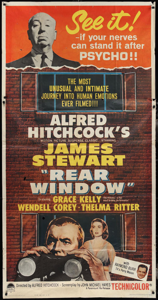 Rear Window Original Vintage Movie Poster