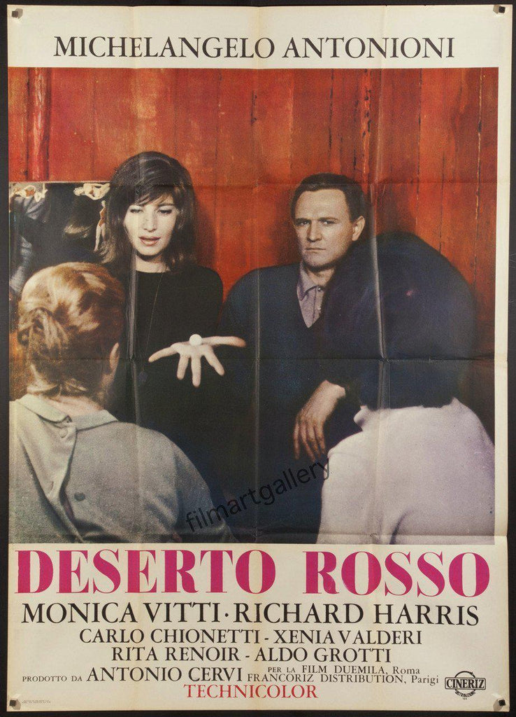 Red Desert (Deserto Rosso) Original Vintage Movie Poster