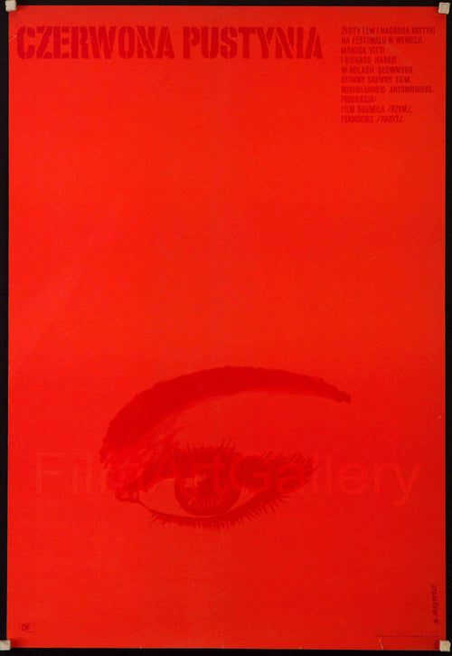 Red Desert (Deserto Rosso) Original Vintage Movie Poster