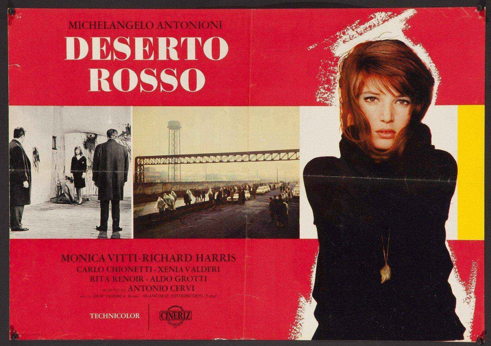 Red Desert (Deserto Rosso) Original Vintage Movie Poster