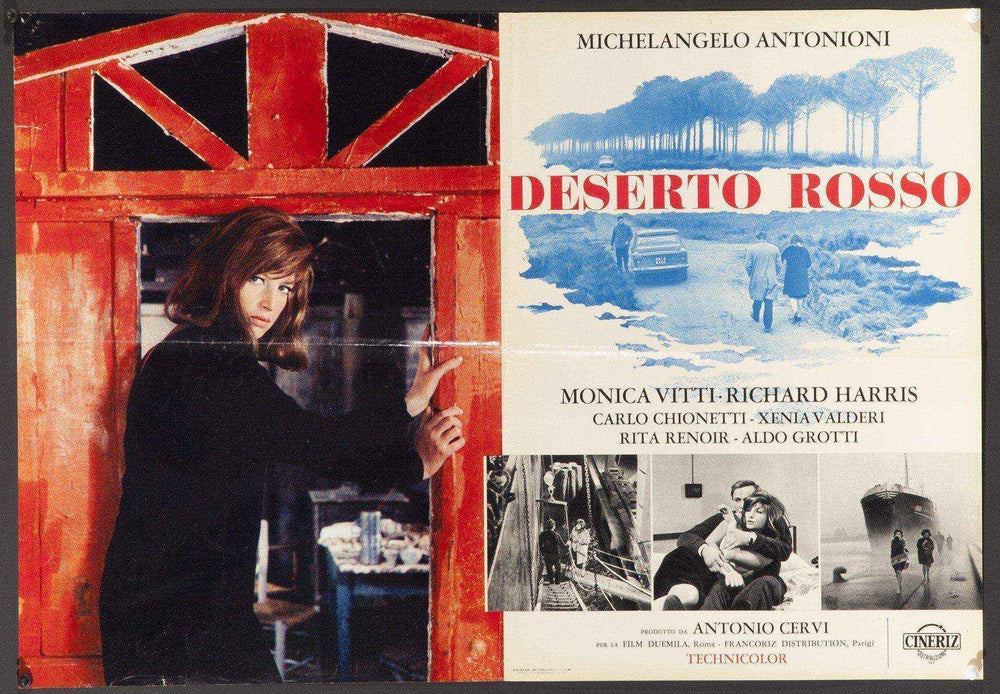 Red Desert (Deserto Rosso) Original Vintage Movie Poster