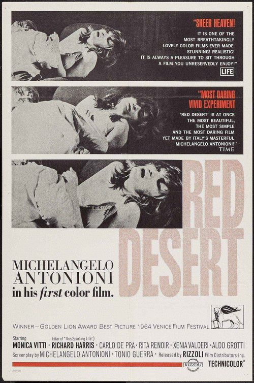 Red Desert (Deserto Rosso) Original Vintage Movie Poster