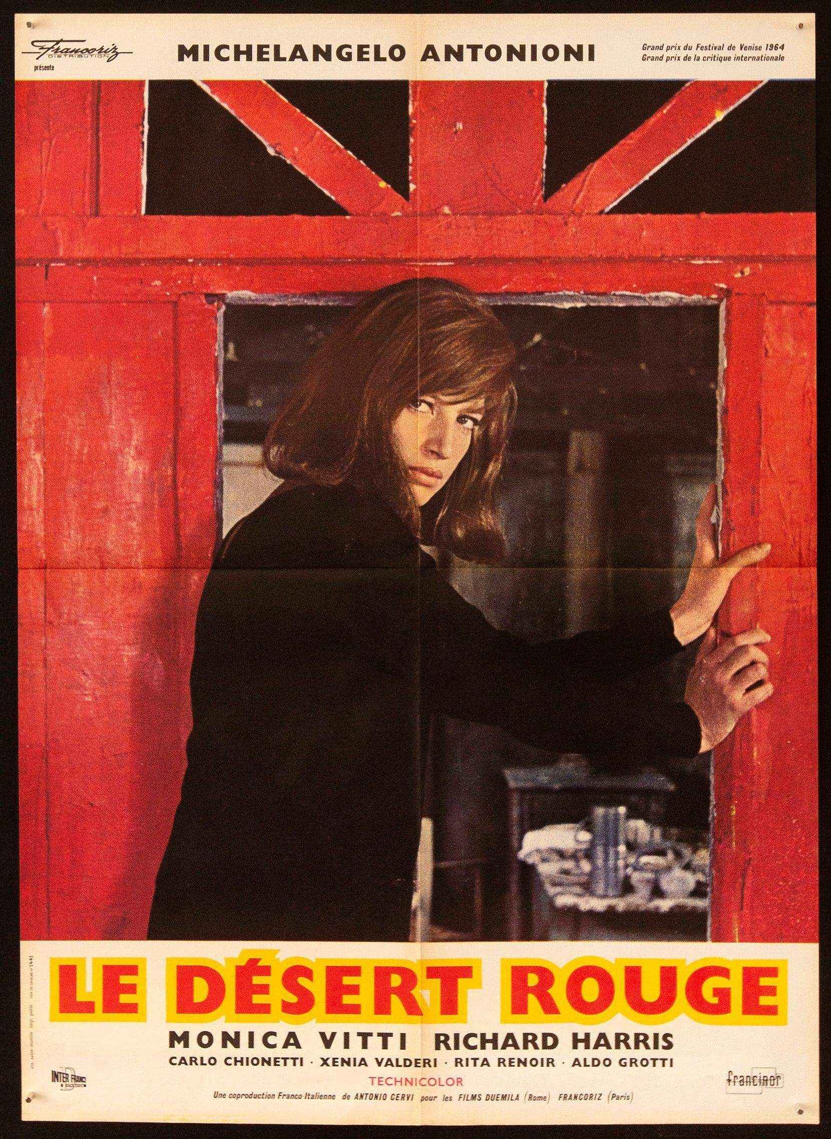 Poster Cinéma Deserto Rosso (Red Desert) - Format 40x60cm Haute Qualité, Neuf Sous Film