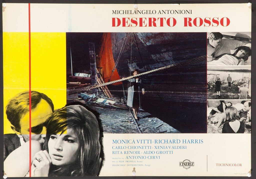 Red Desert (Deserto Rosso) Original Vintage Movie Poster