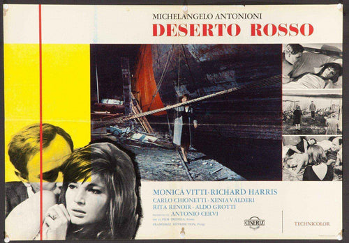 Red Desert (Deserto Rosso) Original Vintage Movie Poster