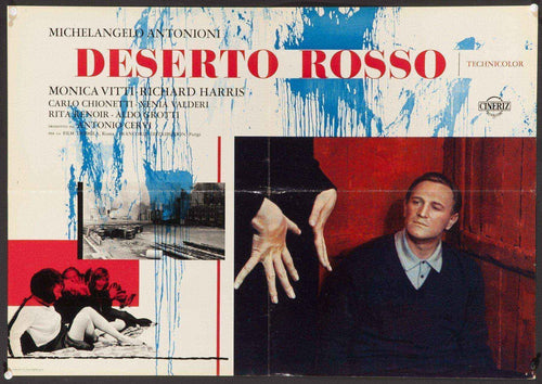 Red Desert (Deserto Rosso) Original Vintage Movie Poster