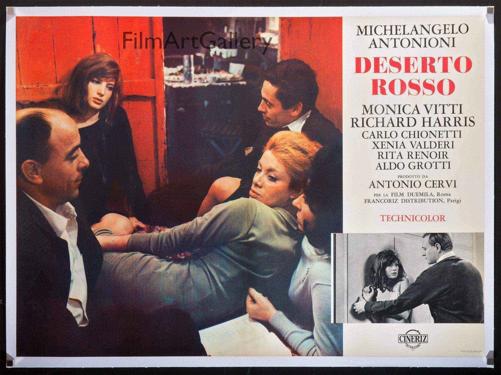 Red Desert (Deserto Rosso) Original Vintage Movie Poster