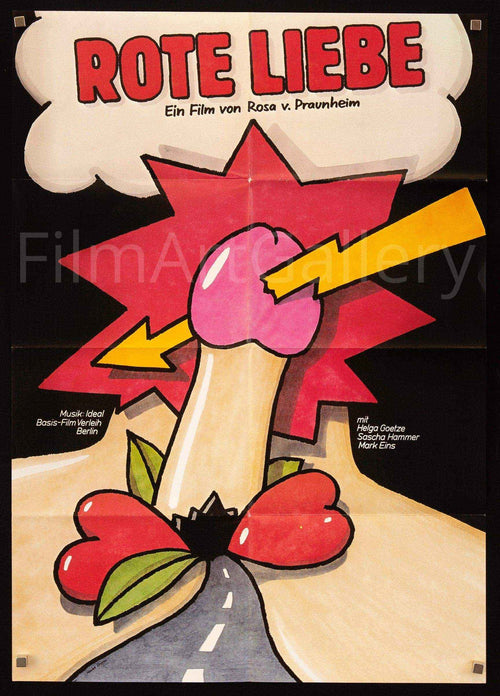 Red Love (Rote Liebe) Original Vintage Movie Poster