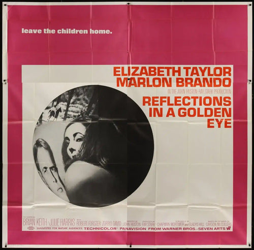 Reflections in a Golden Eye Original Vintage Movie Poster